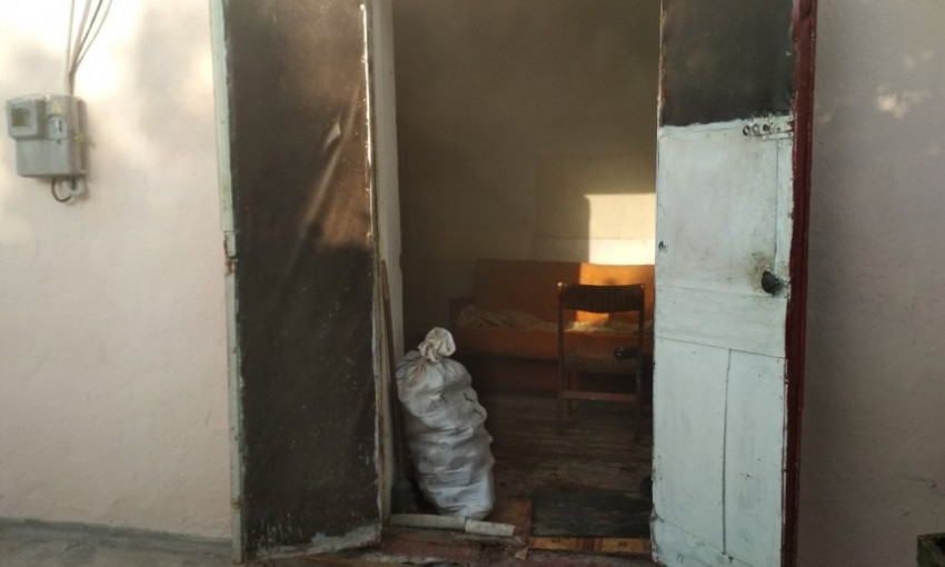 В Очакове во время пожара спасли женщину