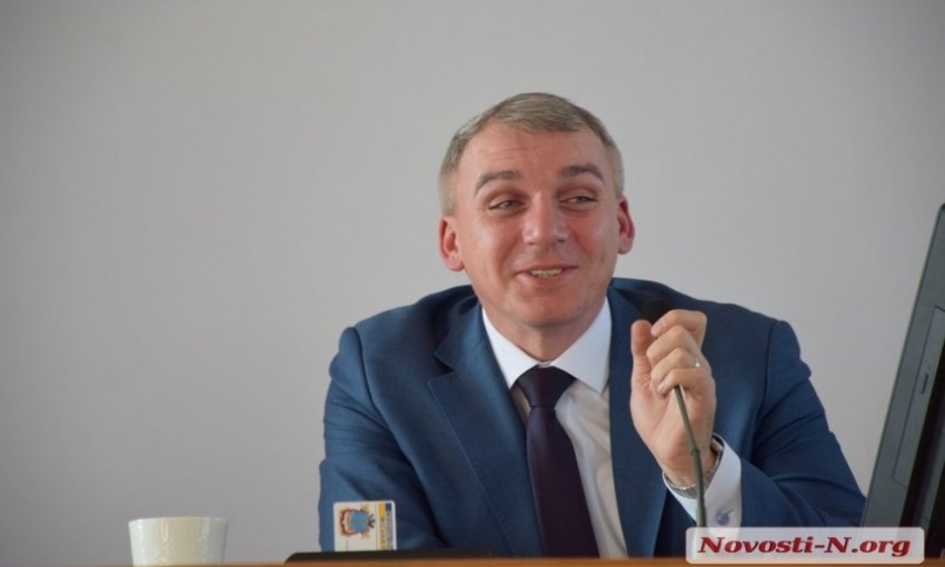 Мэр Николаева Александр Сенкевич поздравил горожан с Новым годом